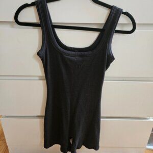 Skims cotton rib onesie small